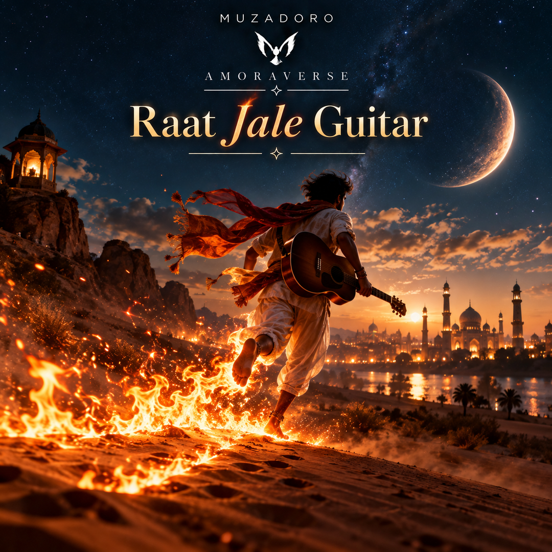 Raat Jale Guitar artwork